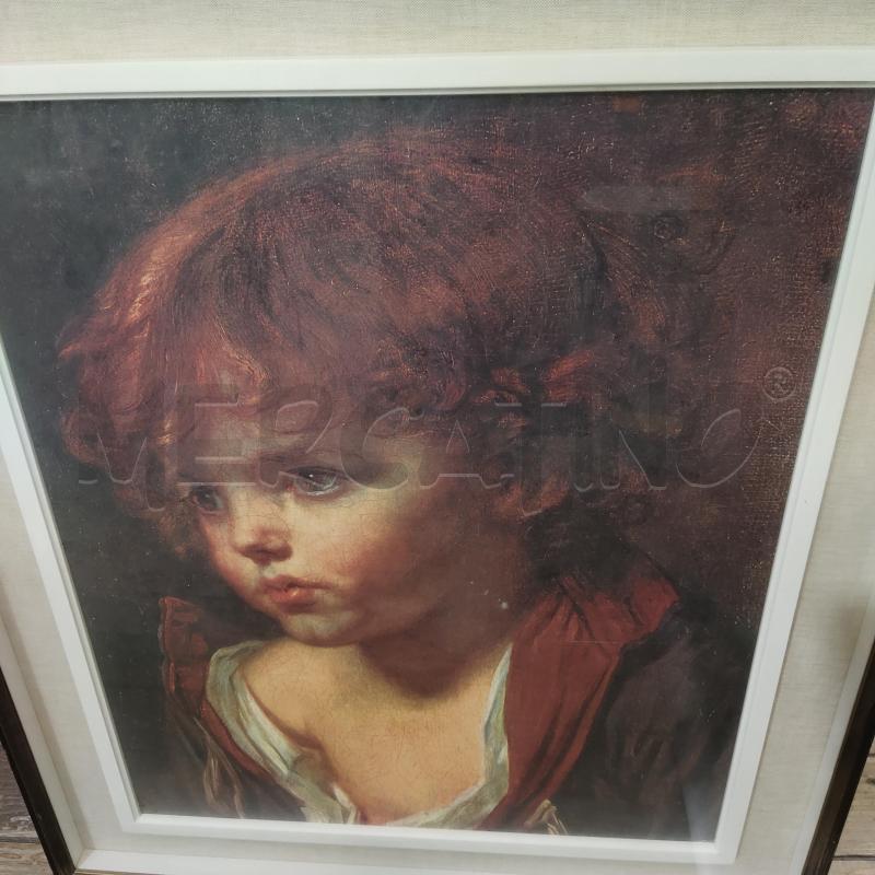 QUADRO BAMBINO CON CAPELLI ROSSI | Mercatino dell'Usato Settimo torinese 2