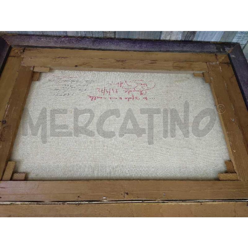 QUADRO DIPINTO CON GATTI P.PISANO  | Mercatino dell'Usato Settimo torinese 4