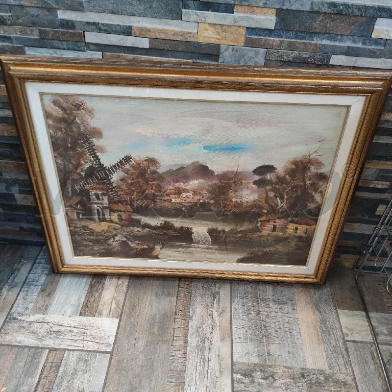 QUADRO DIPINTO PAESAGGIO  | Mercatino dell'Usato Settimo torinese 1