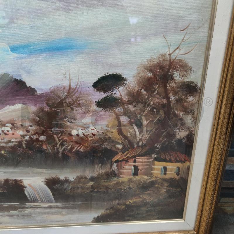 QUADRO DIPINTO PAESAGGIO  | Mercatino dell'Usato Settimo torinese 3