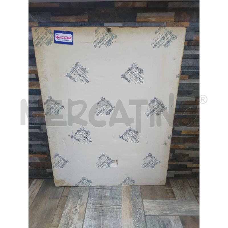 QUADRO DIPINTO TUCCI CORNICE DORATA | Mercatino dell'Usato Settimo torinese 4