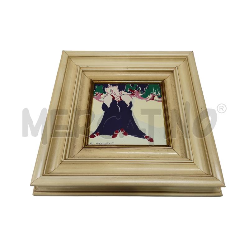 QUADRO EMILIO MARSELLA CON PAESAGGIO INVERNALE | Mercatino dell'Usato Settimo torinese 1