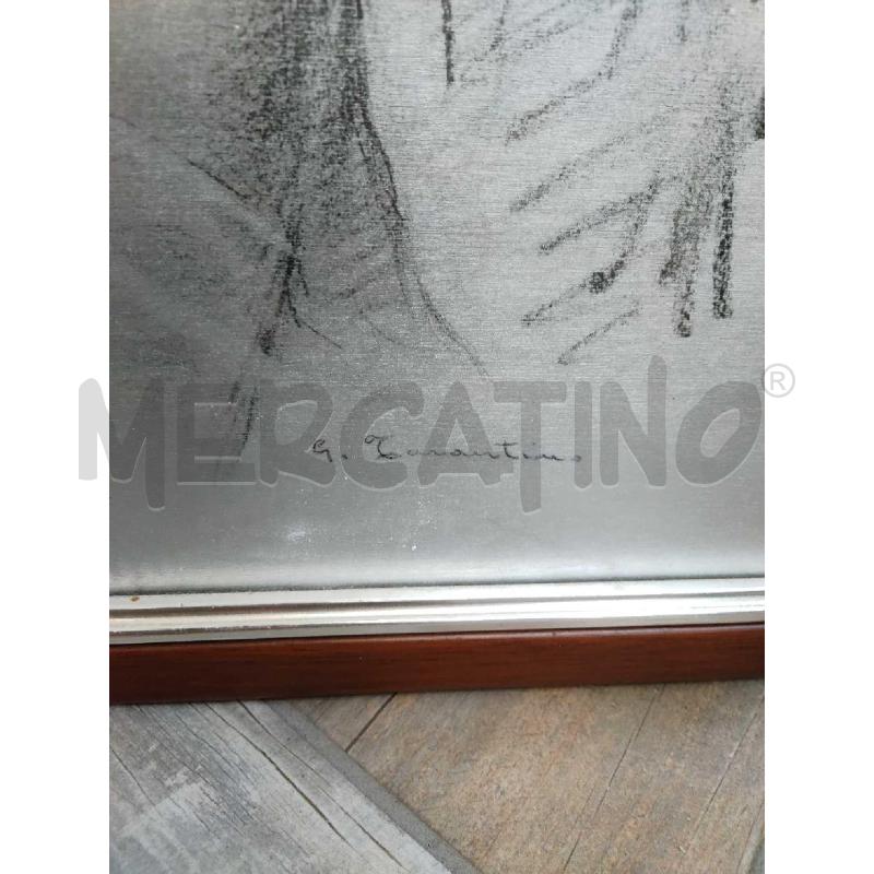 QUADRO GIUSEPPE TARANTINO VOLTO GIOVANE DONNA | Mercatino dell'Usato Settimo torinese 2