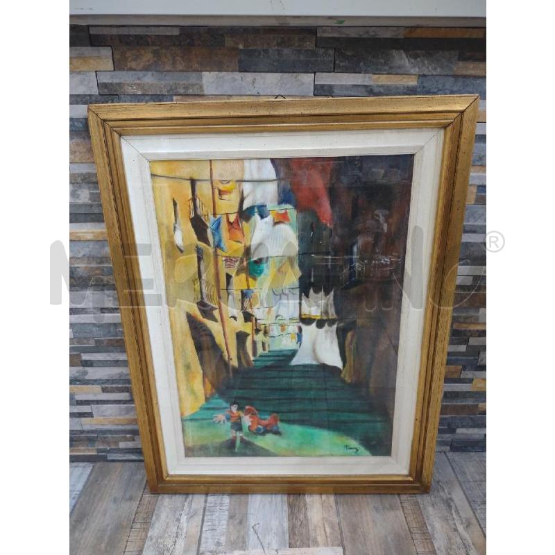 QUADRO GRANDE SCORCIO SUI BALCONI | Mercatino dell'Usato Settimo torinese 1