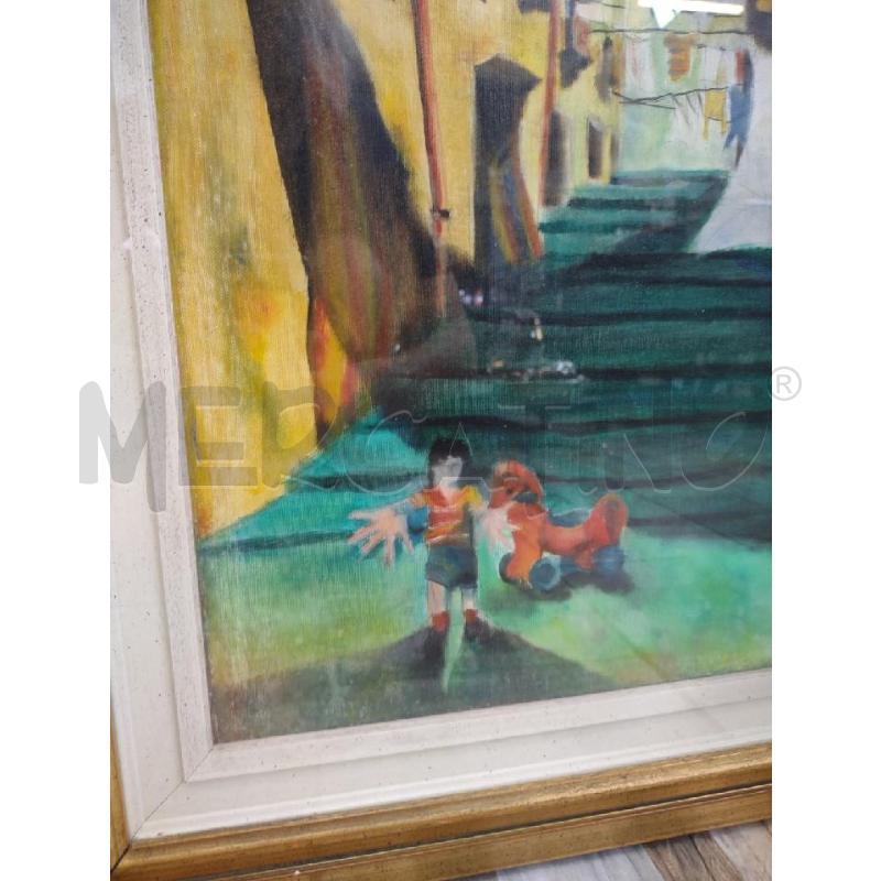 QUADRO GRANDE SCORCIO SUI BALCONI | Mercatino dell'Usato Settimo torinese 2