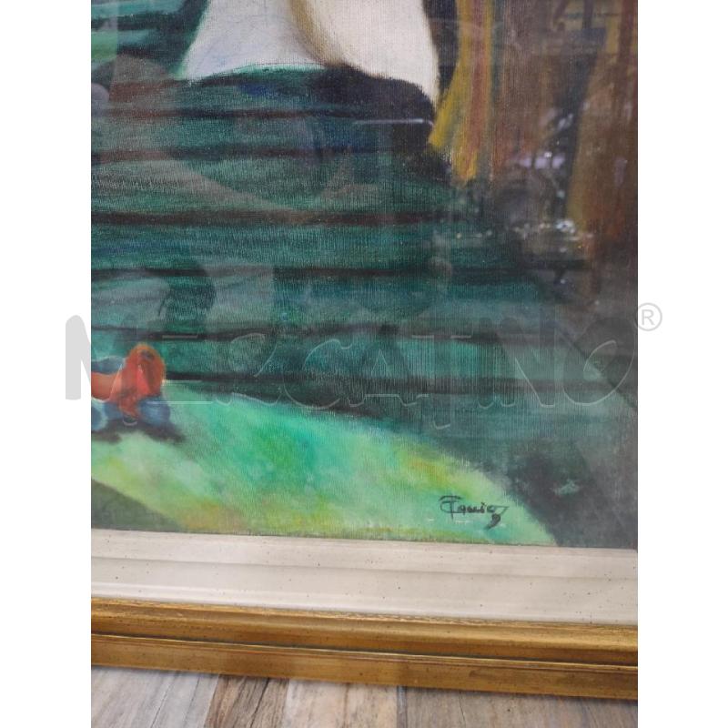 QUADRO GRANDE SCORCIO SUI BALCONI | Mercatino dell'Usato Settimo torinese 3