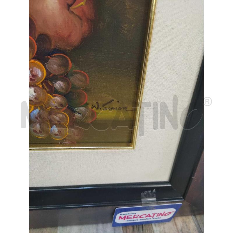 QUADRO NATURA MORTA W. SIMON | Mercatino dell'Usato Settimo torinese 2