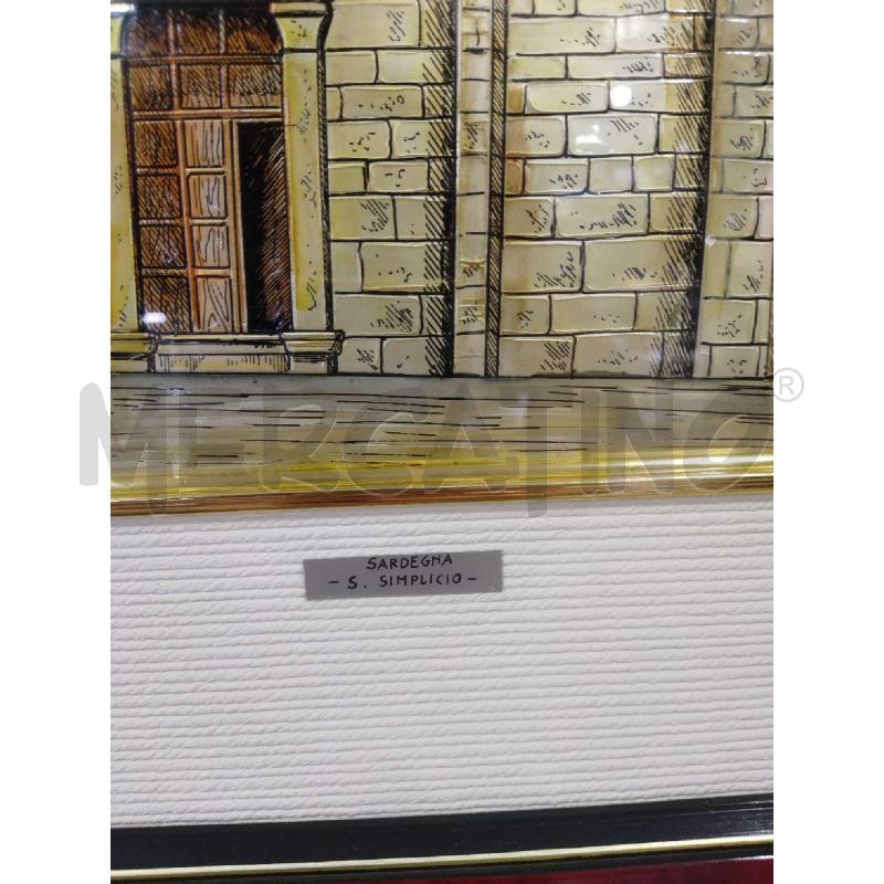 QUADRO RILIEVO SARDEGNA S.SIMPLICIO | Mercatino dell'Usato Settimo torinese 2