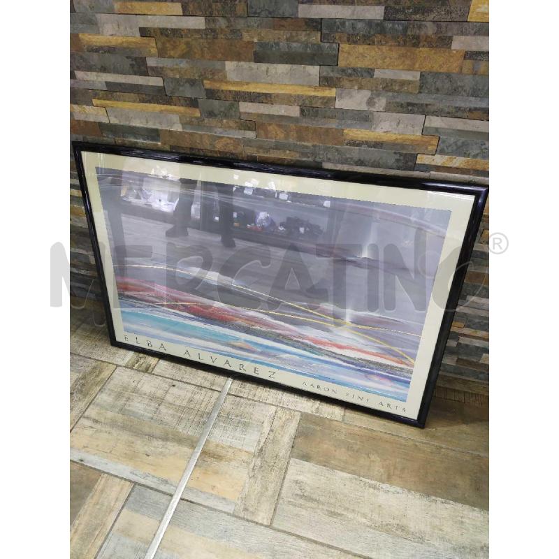 QUADRO STAMPA ELBA ALVAREZ | Mercatino dell'Usato Settimo torinese 1