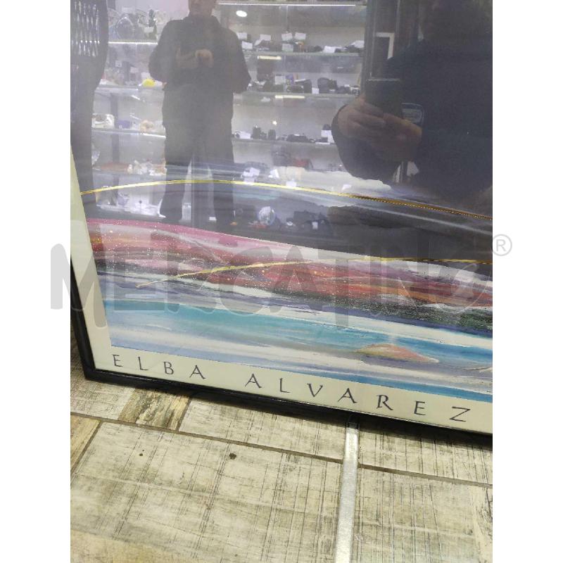 QUADRO STAMPA ELBA ALVAREZ | Mercatino dell'Usato Settimo torinese 2