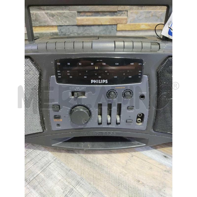 RADIO PHILIPS TURBO BASS  | Mercatino dell'Usato Settimo torinese 2