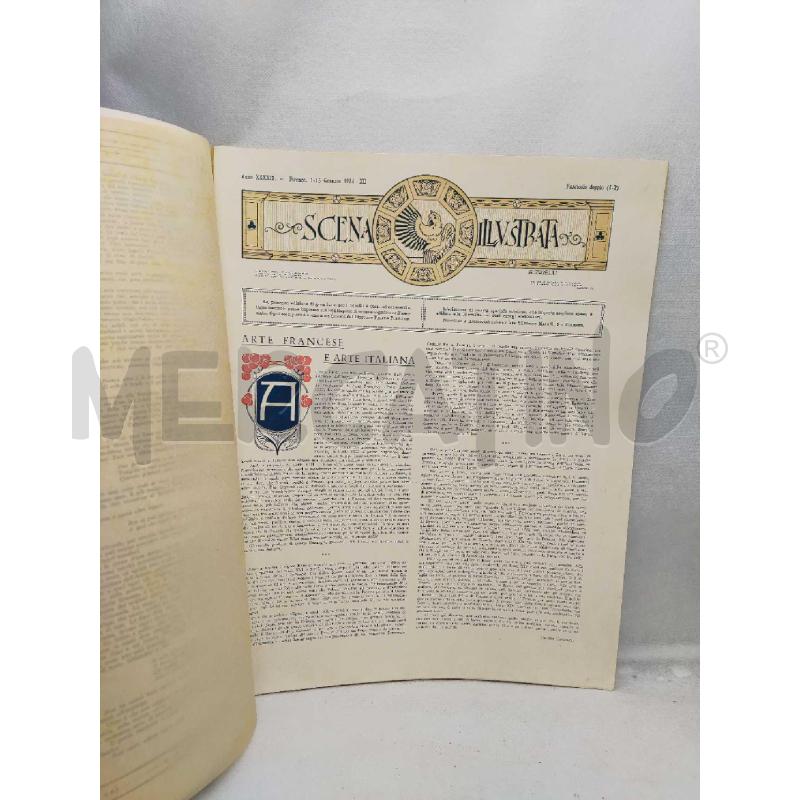 RIVISTA SCENA ILLUSTRATA VINTAGE | Mercatino dell'Usato Settimo torinese 3
