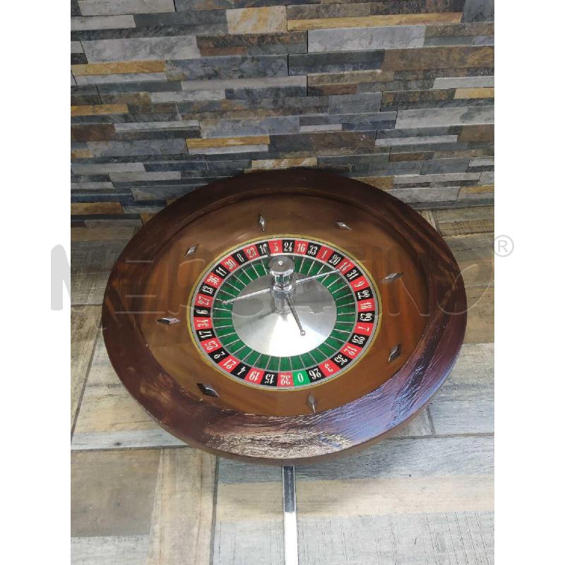 ROULETTE LEGNO PROFESSIONALE CON  FISH  | Mercatino dell'Usato Settimo torinese 1