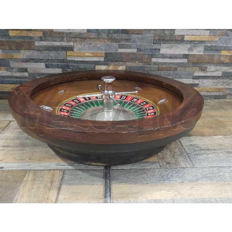 ROULETTE LEGNO PROFESSIONALE CON  FISH  | Mercatino dell'Usato Settimo torinese 2