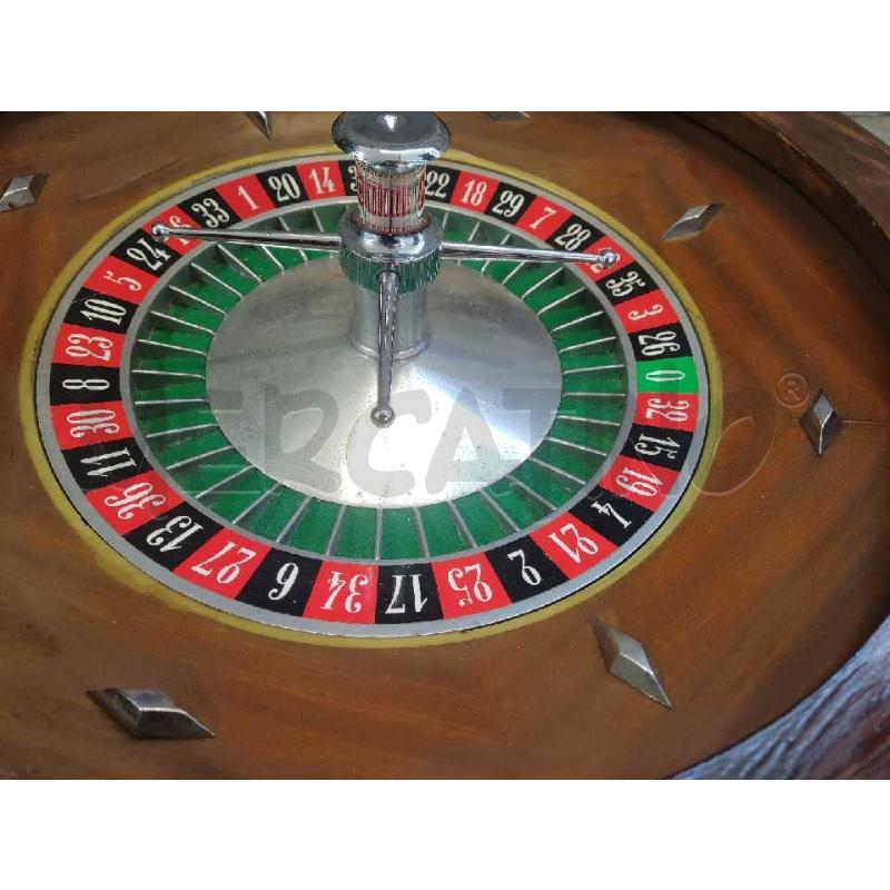 ROULETTE LEGNO PROFESSIONALE CON  FISH  | Mercatino dell'Usato Settimo torinese 4