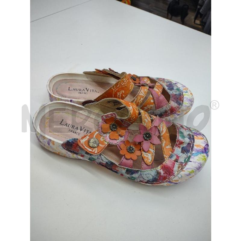SABOT LAURA VITA FIORELLINI COLORATE | Mercatino dell'Usato Settimo torinese 1