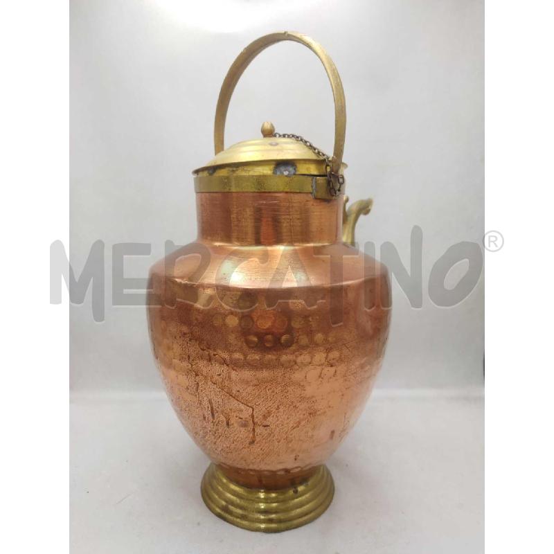 SAMOVAR OTTONE RAME GRANDE  | Mercatino dell'Usato Settimo torinese 3