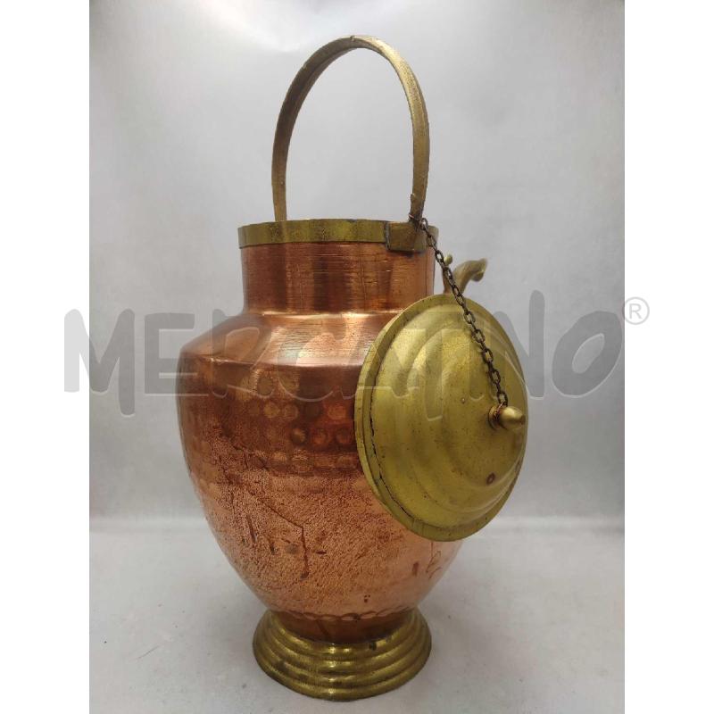 SAMOVAR OTTONE RAME GRANDE  | Mercatino dell'Usato Settimo torinese 4