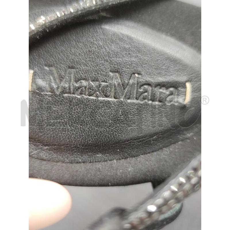SANDALI CON TACCO MAX MARA FASCE STRASS | Mercatino dell'Usato Settimo torinese 4