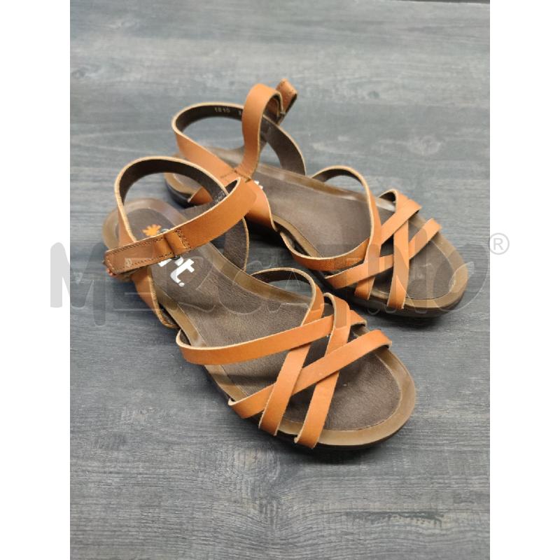 SANDALI DONNA ART PELLE COCCIO  | Mercatino dell'Usato Settimo torinese 1