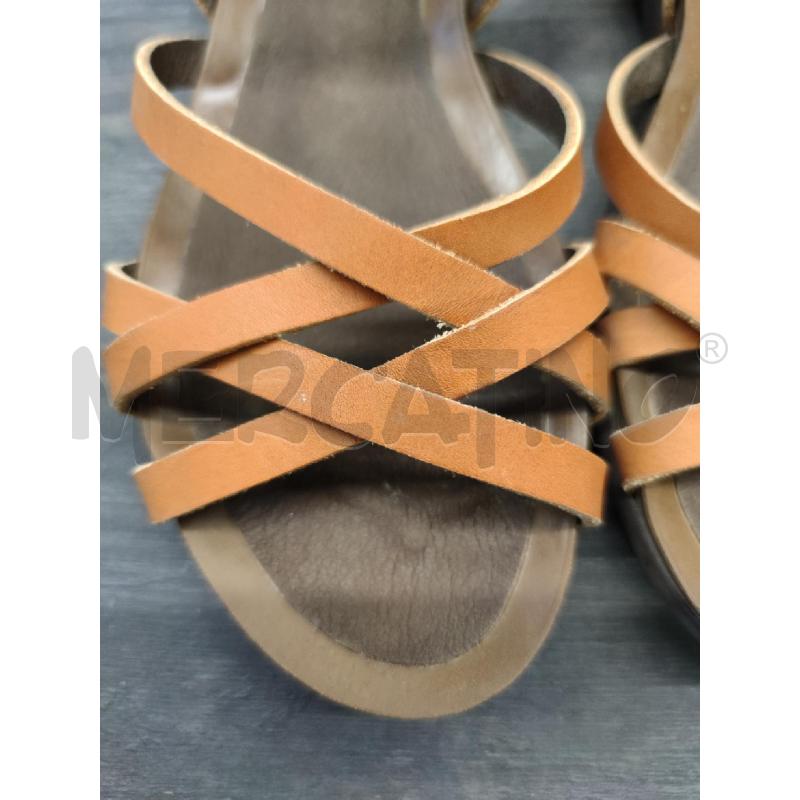 SANDALI DONNA ART PELLE COCCIO  | Mercatino dell'Usato Settimo torinese 3