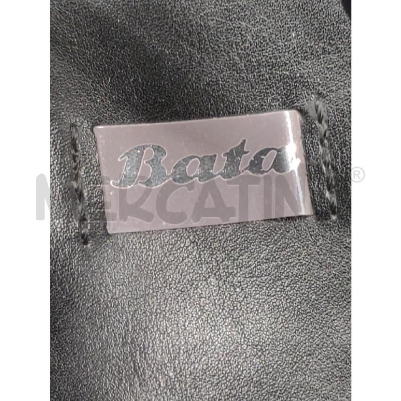 SANDALI DONNA BATA PELLE BORCHIETTE ARGENTO | Mercatino dell'Usato Settimo torinese 4