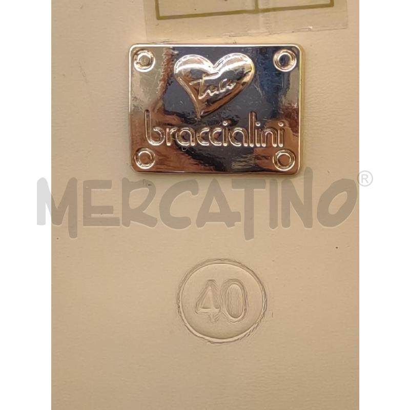 SANDALI DONNA BRACCIALINI NERI BORCHIE | Mercatino dell'Usato Settimo torinese 4