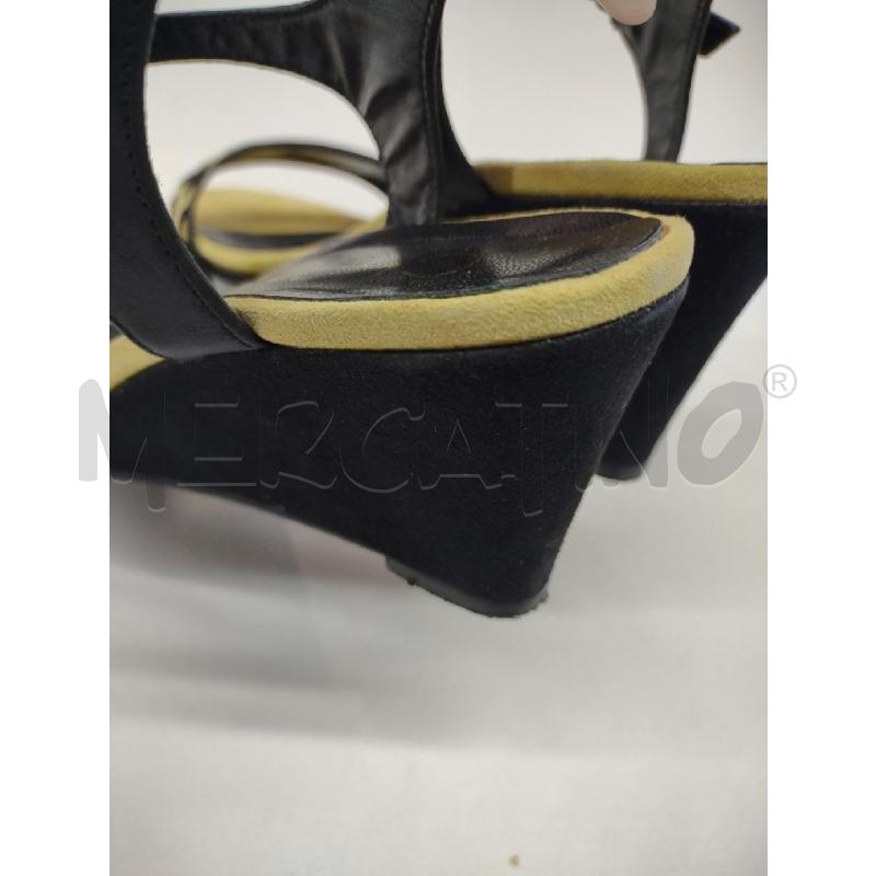 SANDALI DONNA CHRIGI' PELLE FASCIA LEOPARDATA GIALL | Mercatino dell'Usato Settimo torinese 3