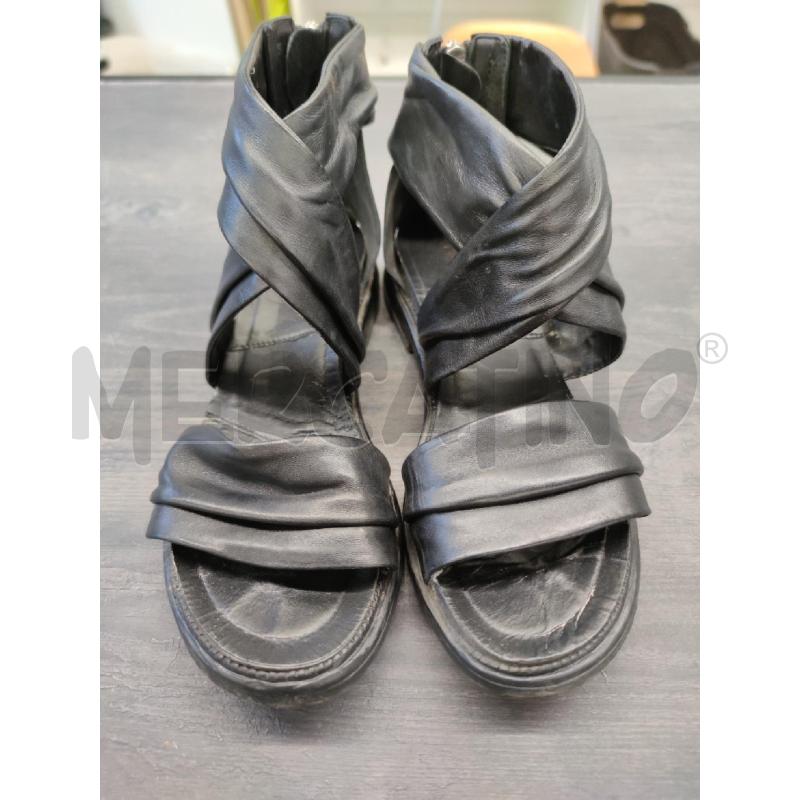 SANDALI DONNA DEI COLLI FASCE PELLE RETRO ZIP | Mercatino dell'Usato Settimo torinese 2