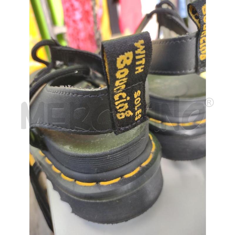 SANDALI DONNA DR MARTENS NERI LACCI  | Mercatino dell'Usato Settimo torinese 4