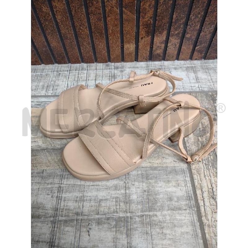 SANDALI DONNA FRAU PELLE NUDE | Mercatino dell'Usato Settimo torinese 1