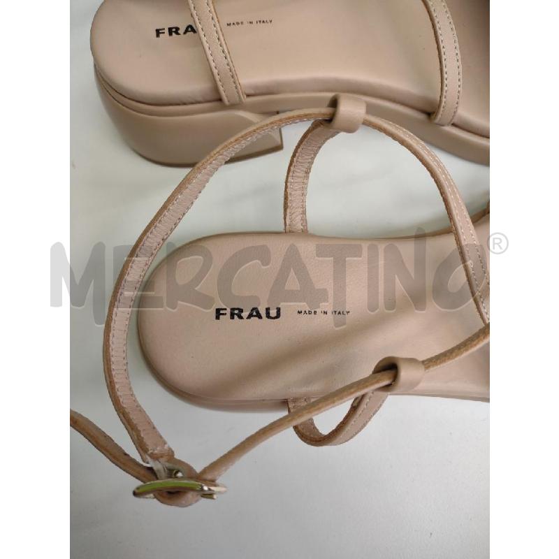 SANDALI DONNA FRAU PELLE NUDE | Mercatino dell'Usato Settimo torinese 3