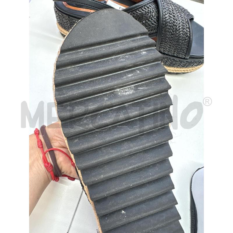 SANDALI DONNA GIOSEPPO INCROCIO RAFIA | Mercatino dell'Usato Settimo torinese 3