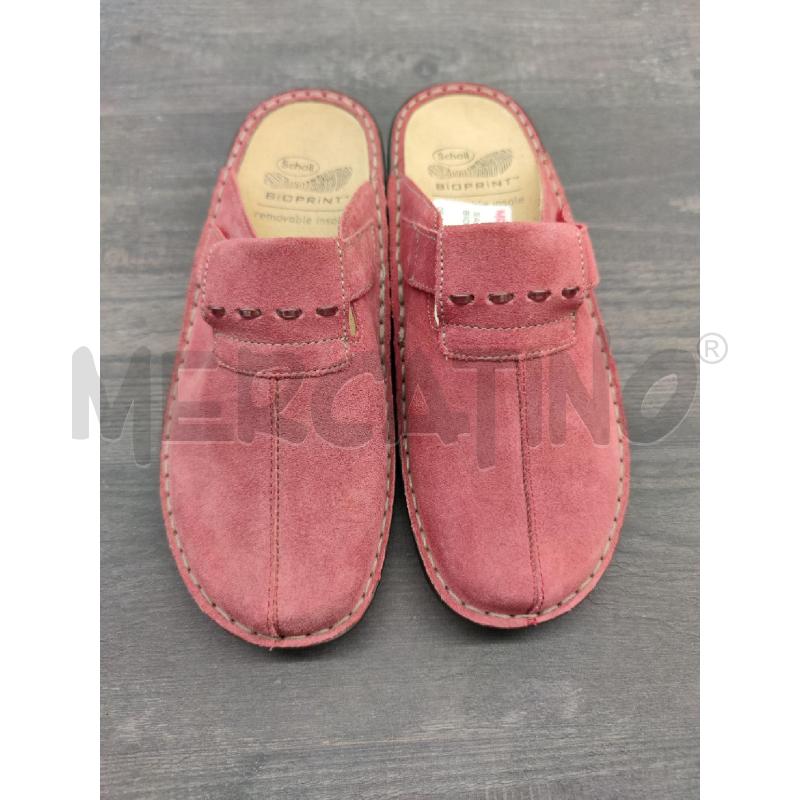 SANDALI DONNA SCHOLL BIOPRINT ROSSE SCAMOSCIATE | Mercatino dell'Usato Settimo torinese 2