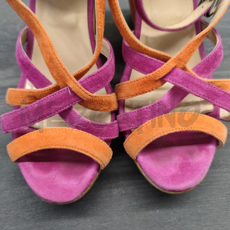 SANDALI DONNA ZEPPA PENNYBLACK FUCSIA ARANCIO PELLE | Mercatino dell'Usato Settimo torinese 3