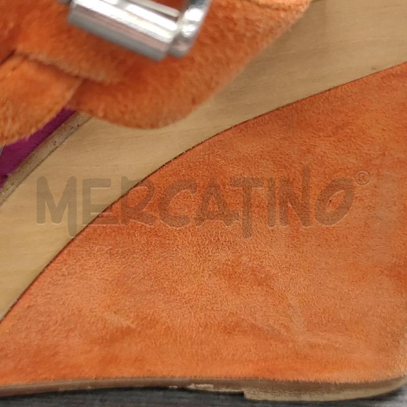 SANDALI DONNA ZEPPA PENNYBLACK FUCSIA ARANCIO PELLE | Mercatino dell'Usato Settimo torinese 4