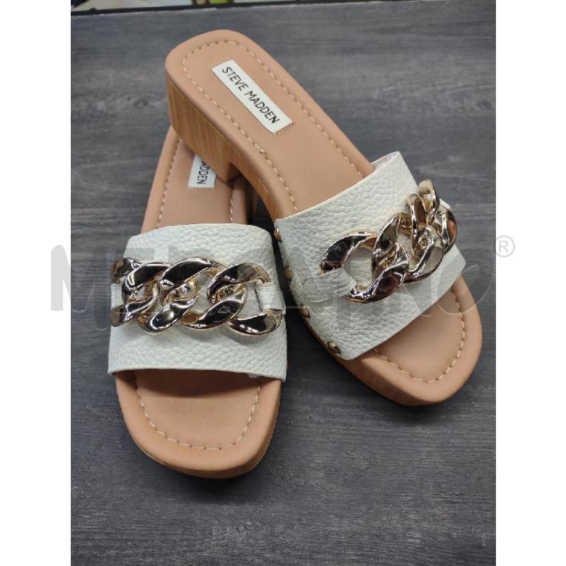 SANDALI STEVE MADDEN PELLE FASCIA CATENA | Mercatino dell'Usato Settimo torinese 1