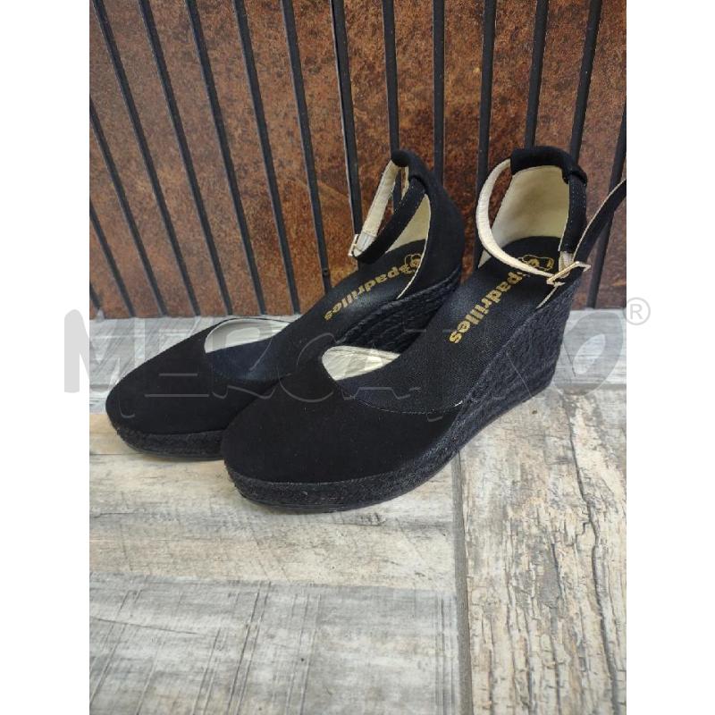 SANDALI ZEPPA ESPADRILLES NERE  | Mercatino dell'Usato Settimo torinese 1