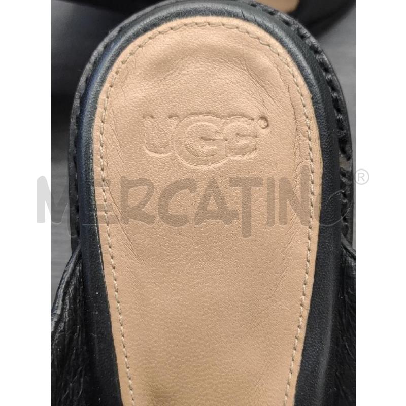SANDALO TACCO UGG NERE PELLE  | Mercatino dell'Usato Settimo torinese 4