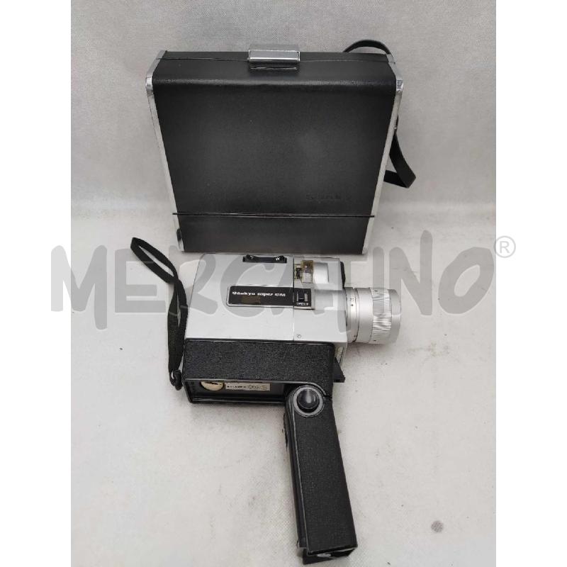 SANKYO SUPER CM N. 525057 VIDEO CAMERA STILE SUPER 8 CON CUSTODIA | Mercatino dell'Usato Settimo torinese 1