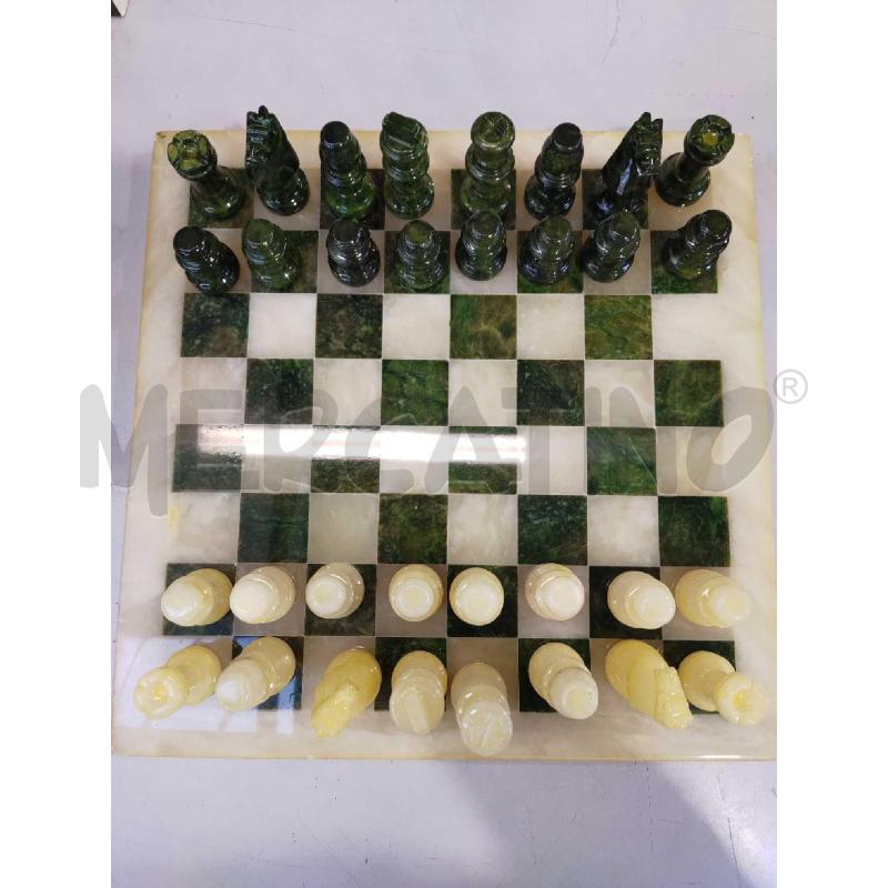 SCACCHIERA IN ONICE COMPLETA | Mercatino dell'Usato Settimo torinese 1