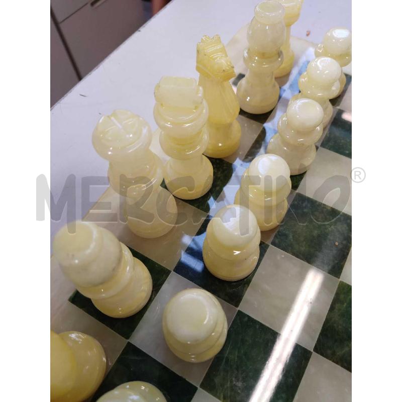 SCACCHIERA IN ONICE COMPLETA | Mercatino dell'Usato Settimo torinese 3
