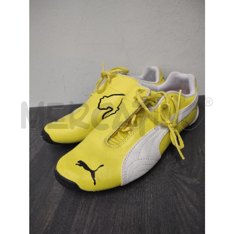 SCARPE BAMBINO GIALLE PUMA  | Mercatino dell'Usato Settimo torinese 1