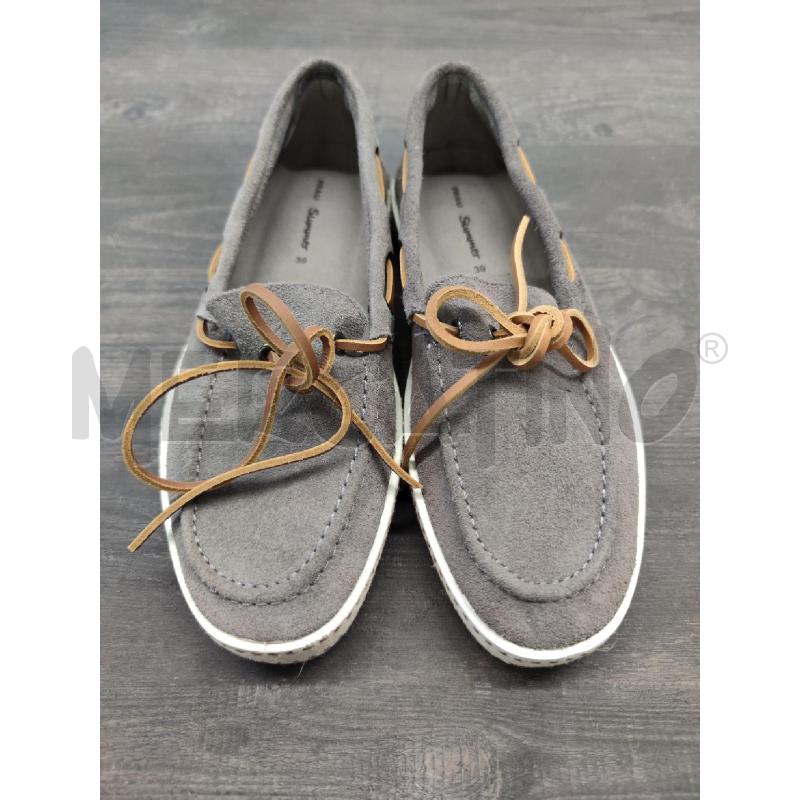 SCARPE DA VELA FRAU SUMMER PELLE GRIGIE | Mercatino dell'Usato Settimo torinese 2