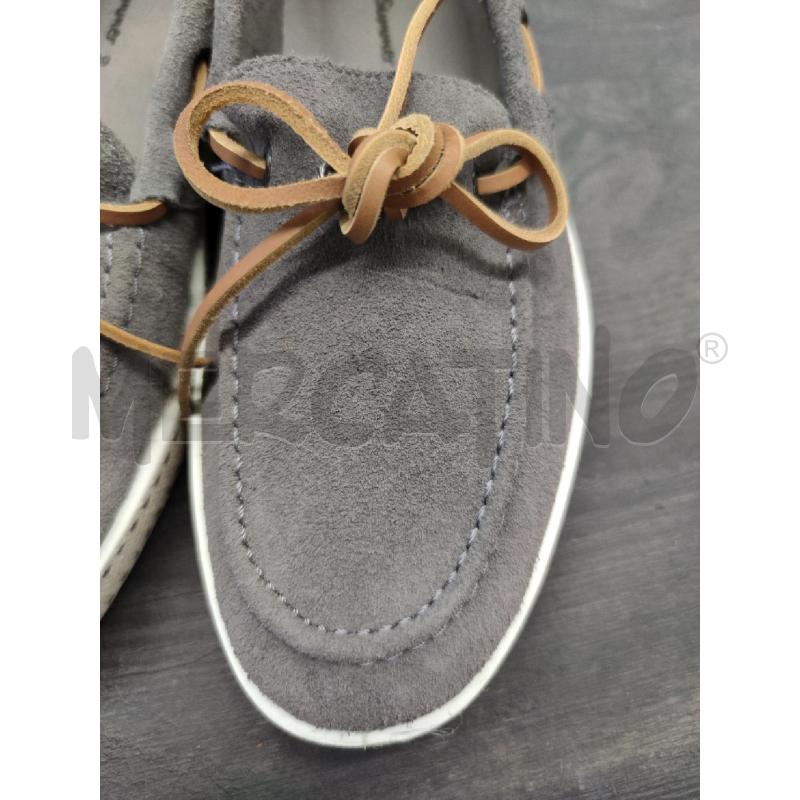 SCARPE DA VELA FRAU SUMMER PELLE GRIGIE | Mercatino dell'Usato Settimo torinese 4