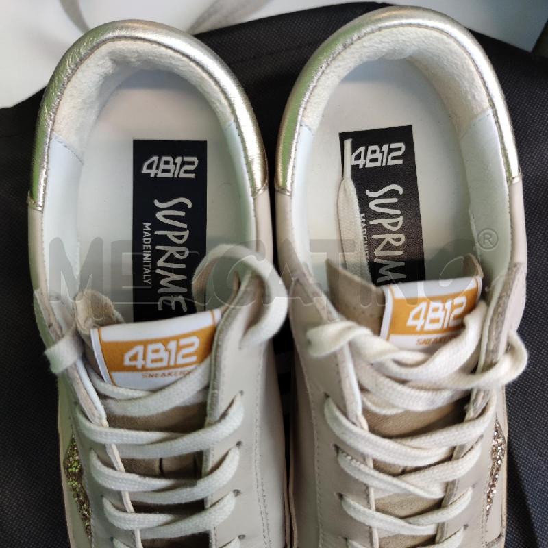 SCARPE DONNA 48 DODICI SUPRIME BEIGE ORO GLITTER | Mercatino dell'Usato Settimo torinese 4