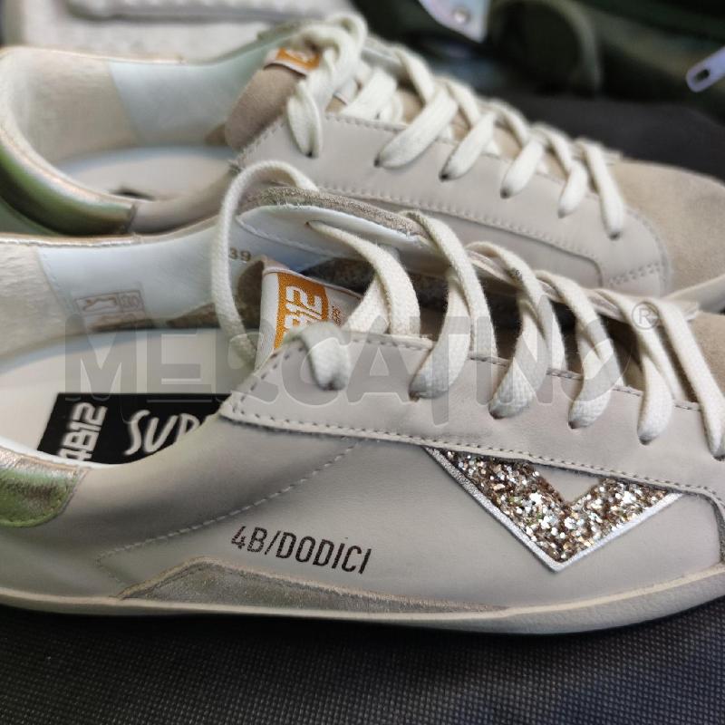 SCARPE DONNA 48 DODICI SUPRIME BEIGE ORO GLITTER | Mercatino dell'Usato Settimo torinese 5