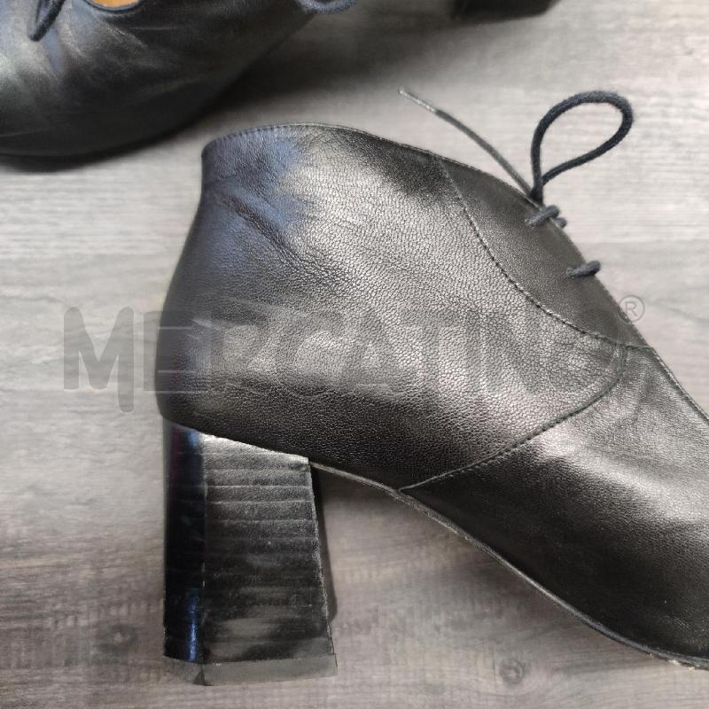 SCARPE DONNA AUDLEY CON TACCO PELLE NERA | Mercatino dell'Usato Settimo torinese 4