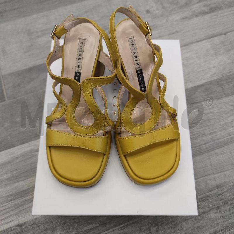 SCARPE DONNA CHIARINI BOLOGNA GIALLE TACCO | Mercatino dell'Usato Settimo torinese 2