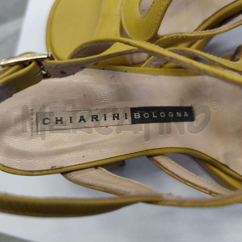 SCARPE DONNA CHIARINI BOLOGNA GIALLE TACCO | Mercatino dell'Usato Settimo torinese 4
